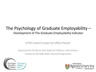 A PhD research project by Saffron Passam