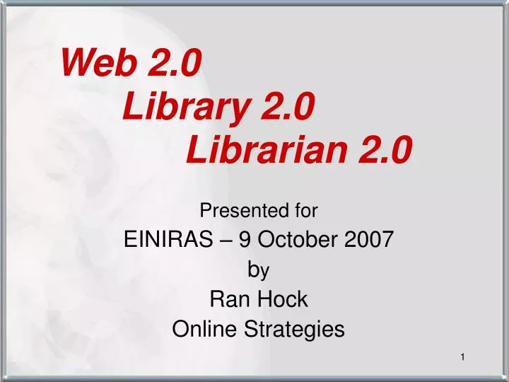 web 2 0 library 2 0 librarian 2 0