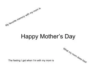 happy mother s day