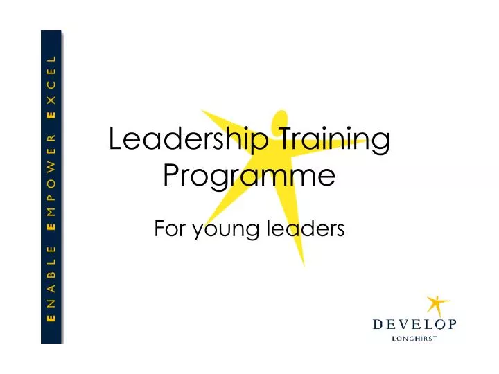 leadership training programme