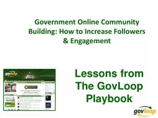 Government Online Community Building: How to Increase Followers &amp; Engagement