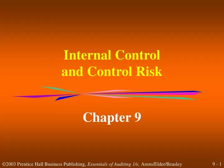 internal control and control risk