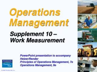 Operations Management