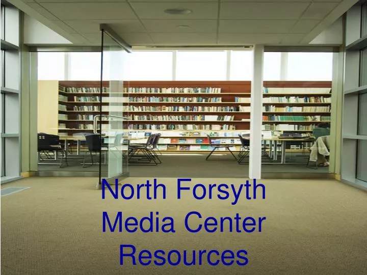 north forsyth media center resources