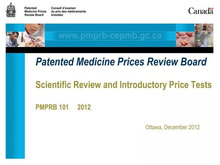patented medicine prices review board