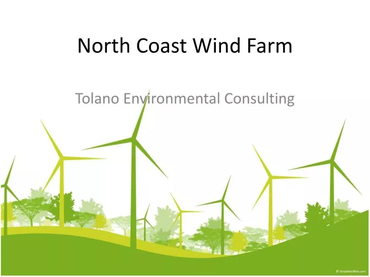 north coast wind farm