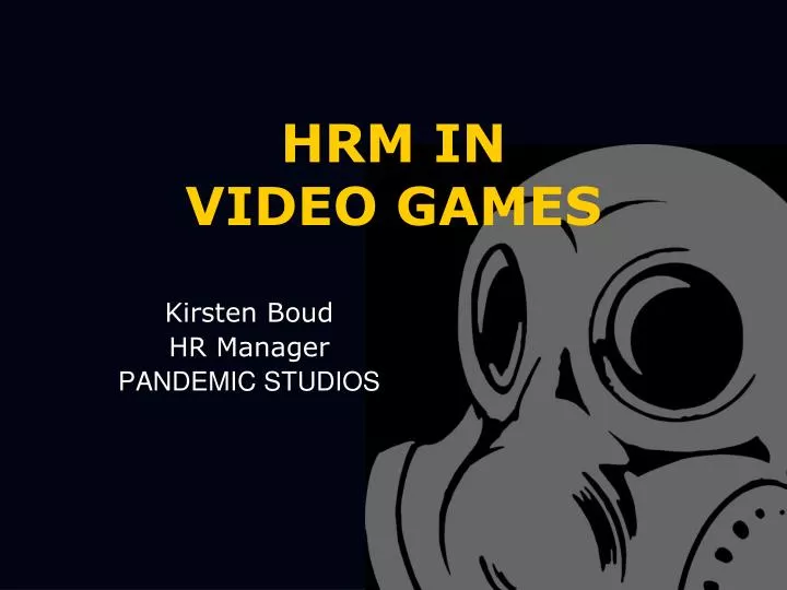 hrm in video games