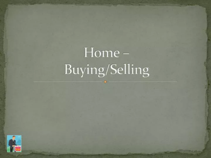 home buying selling