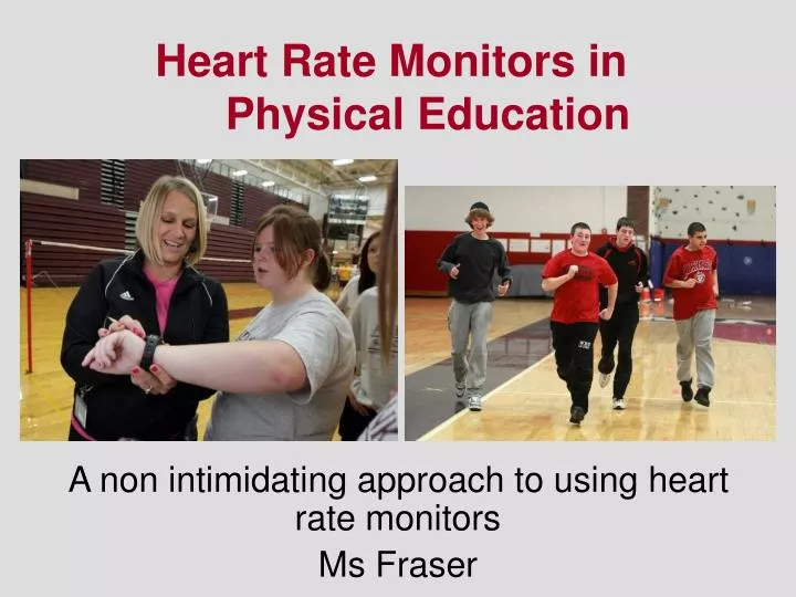 heart rate monitors in physical education