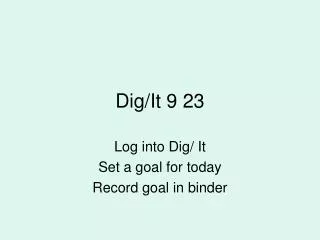 Dig/It 9 23