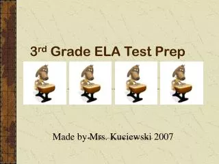 3 rd Grade ELA Test Prep