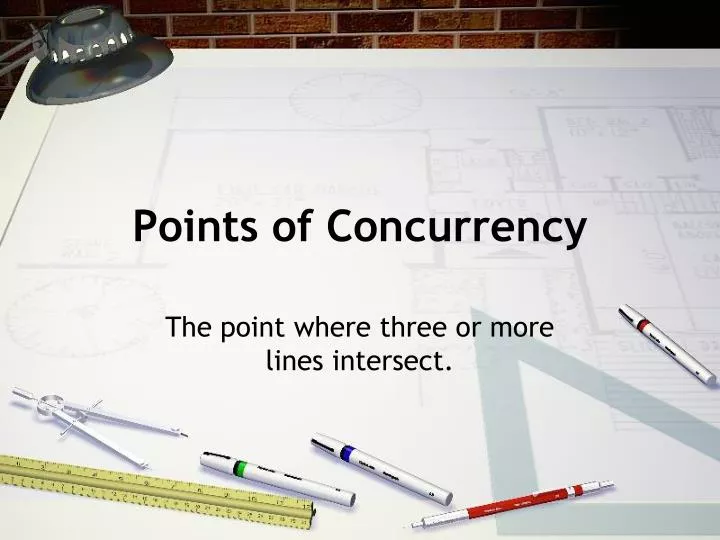 points of concurrency