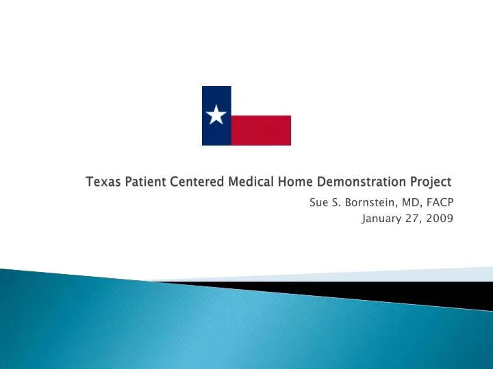 texas patient centered medical home demonstration project