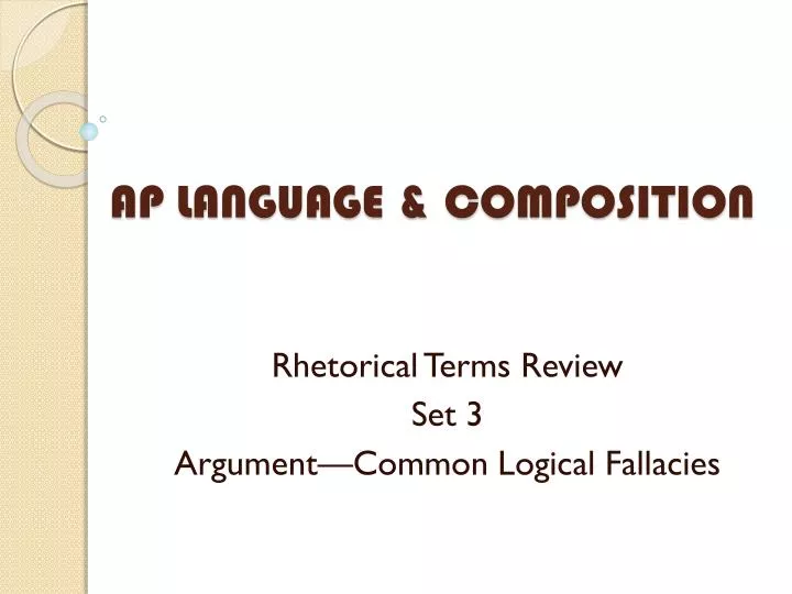 ap language composition