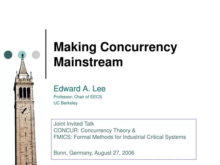 making concurrency mainstream