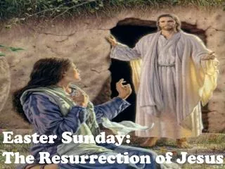 Easter Sunday: The Resurrection of Jesus