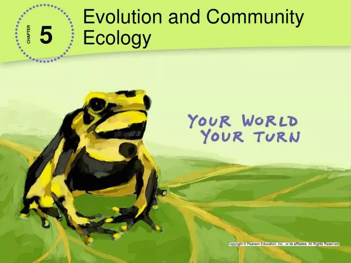 evolution and community ecology