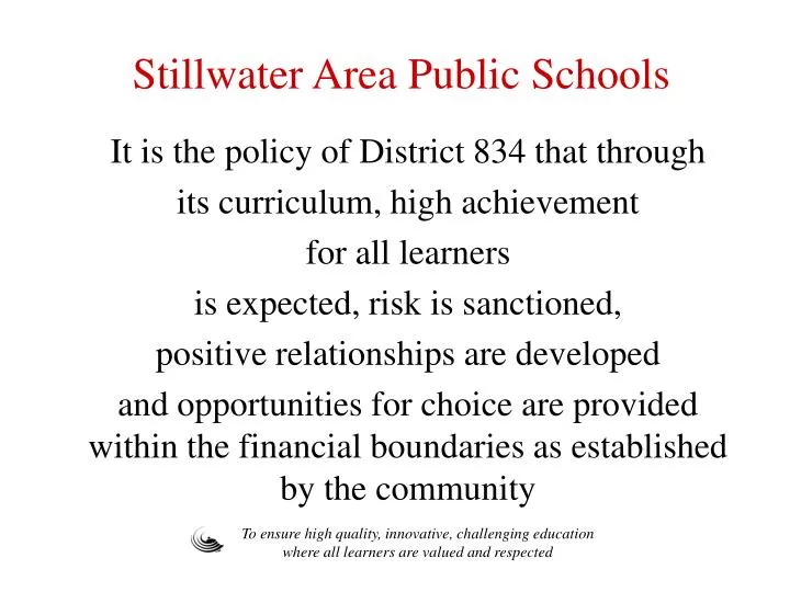 stillwater area public schools