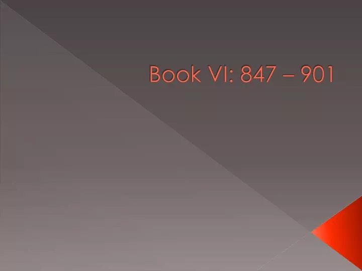 book vi 847 901