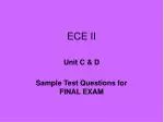 ECE II - slide 1