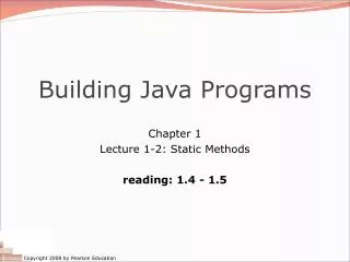building java programs
