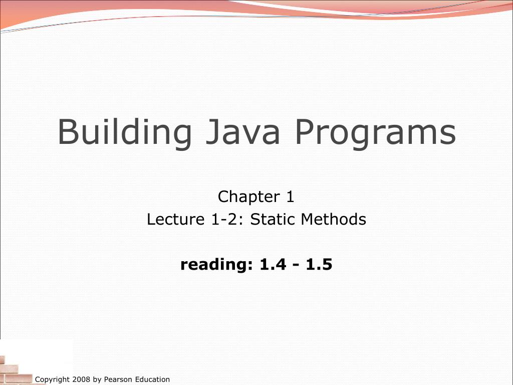 PPT - Building Java Programs PowerPoint Presentation, free download ...