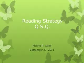 Reading Strategy Q.S.Q.