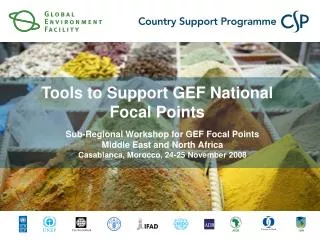 Sub-Regional Workshop for GEF Focal Points Middle East and North Africa