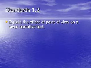 standards 1 2