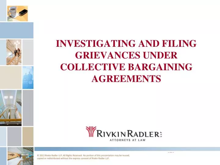 investigating and filing grievances under collective bargaining agreements