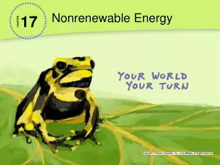 nonrenewable energy