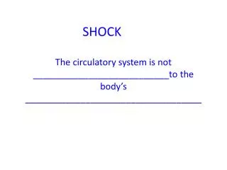 shock