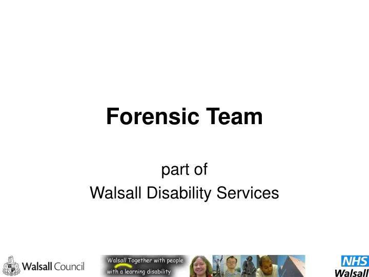 forensic team