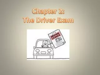Chapter 2: The Driver Exam