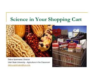 Science in Your Shopping Cart