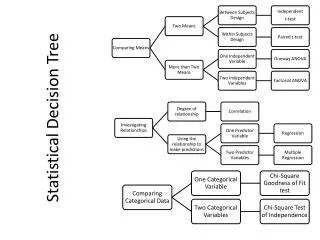 Statistical Decision Tree