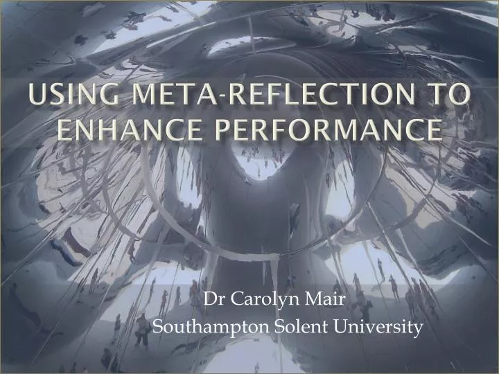 using meta reflection to enhance performance