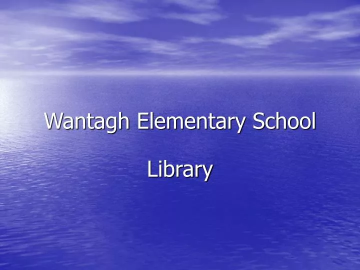 wantagh elementary school