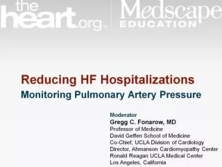 Predictors of HF Hospitalization