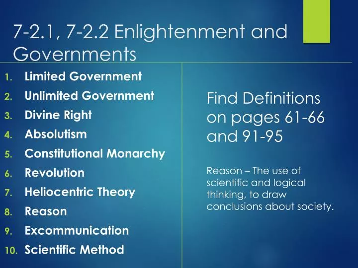 7 2 1 7 2 2 enlightenment and governments