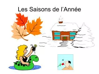 les saisons de l ann e