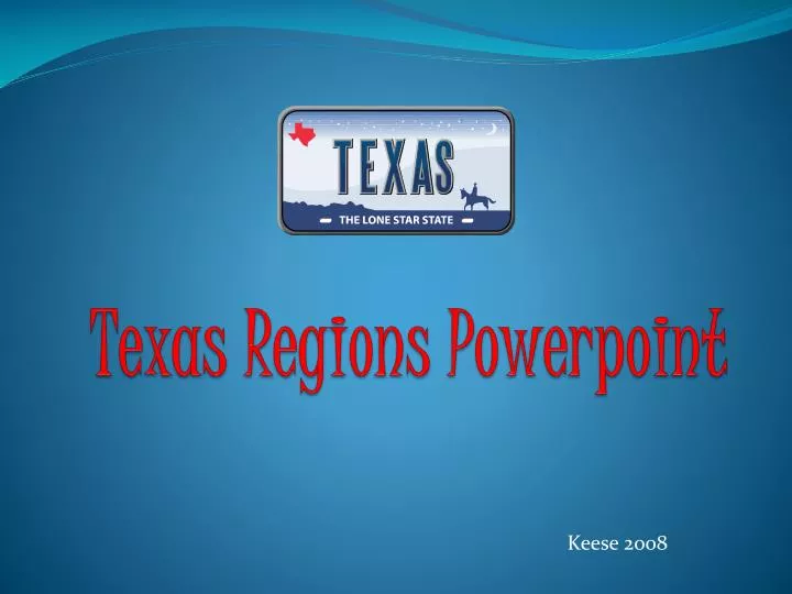 texas regions powerpoint