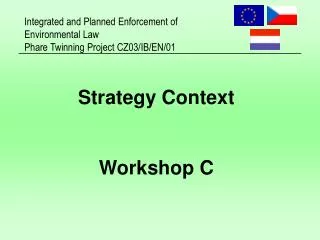 Strategy Context Workshop C