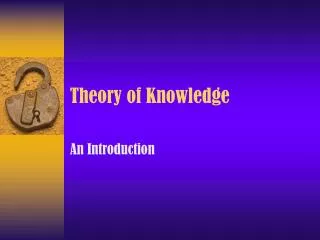 Theory of Knowledge