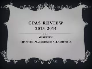 Cpas review 2013-2014
