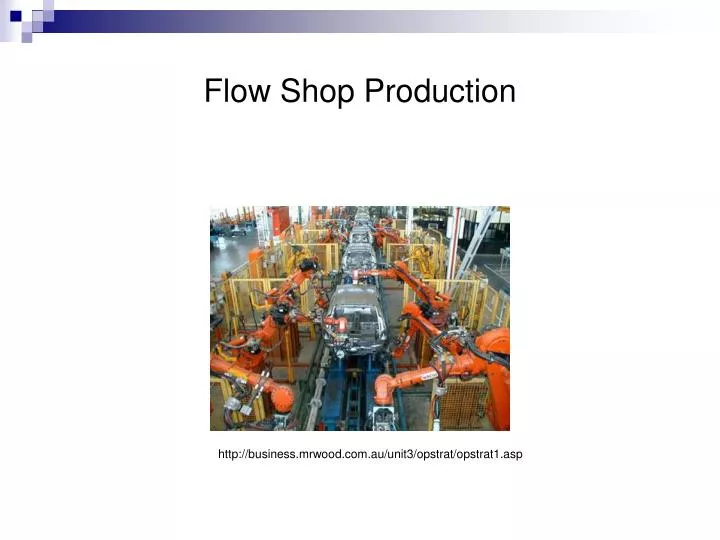 flow shop production
