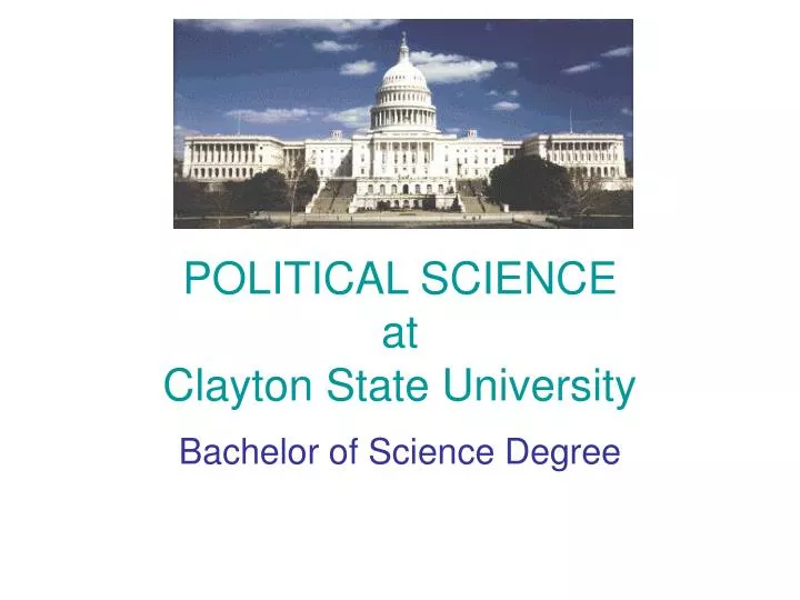 political science at clayton state university