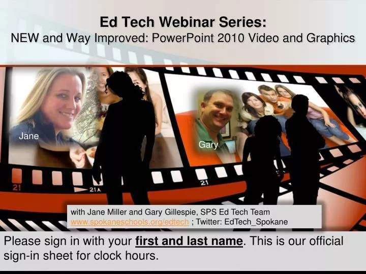 ed tech webinar series new and way improved powerpoint 2010 video and graphics