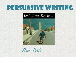 persuasive writing