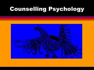 Counselling Psychology